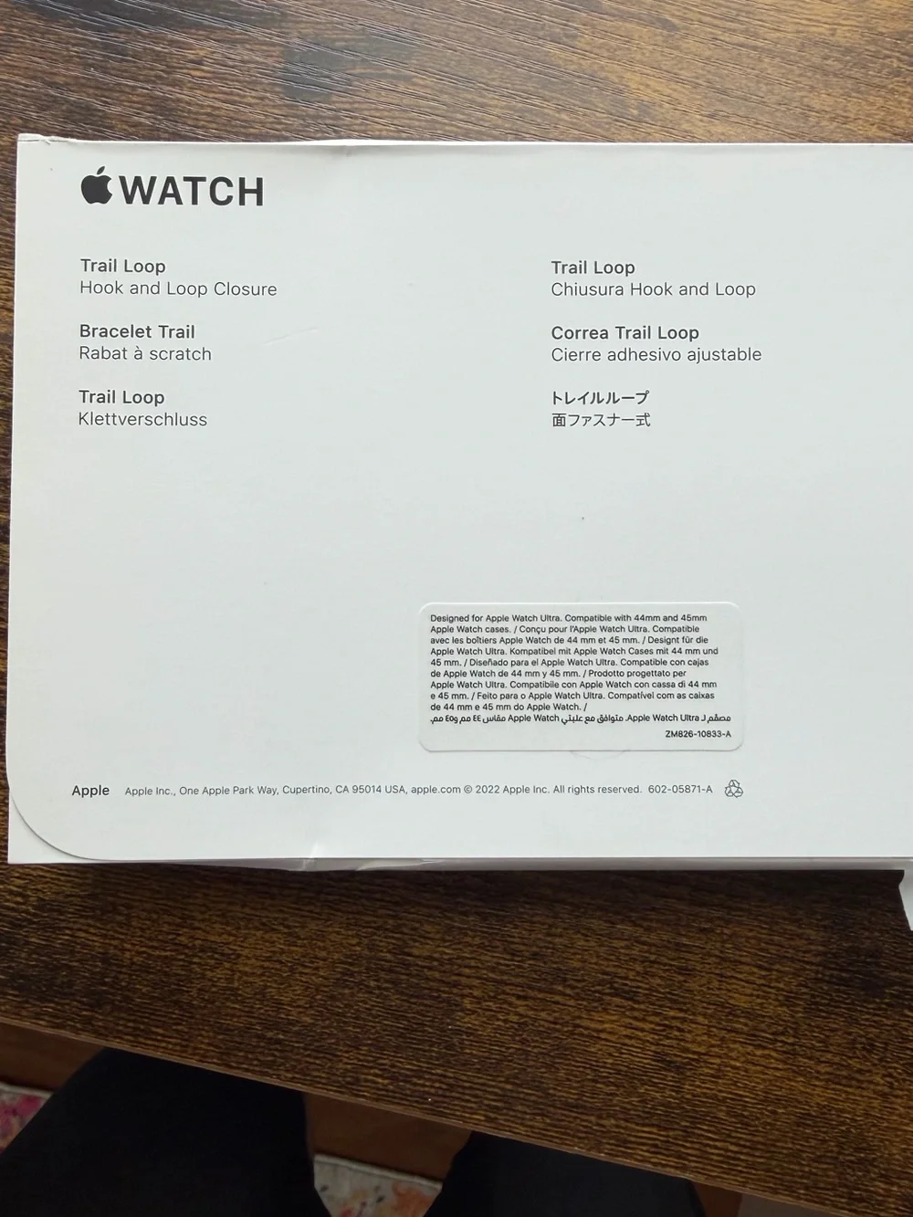 Apple Watch Ultra 49mm Titanium Black / Grey